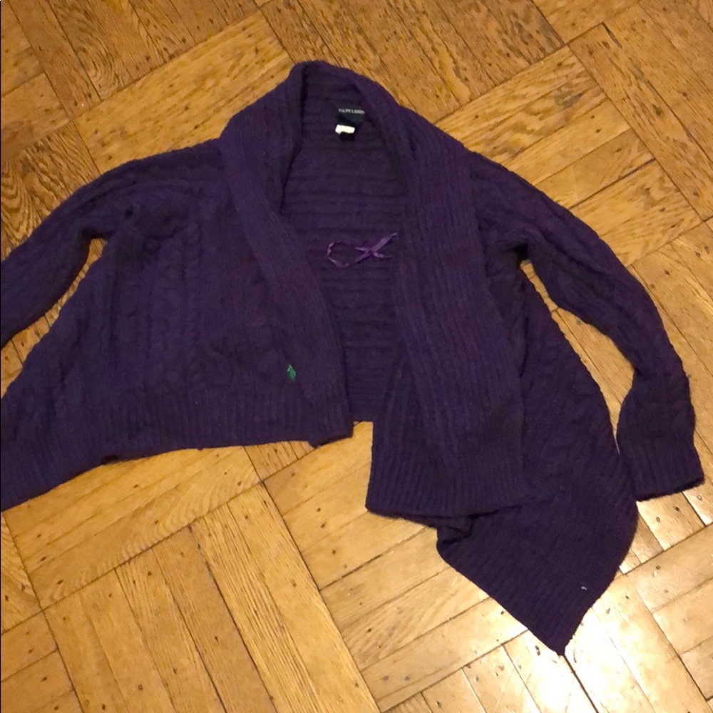 Girls Cardigan Ralph Lauren knit cardigan